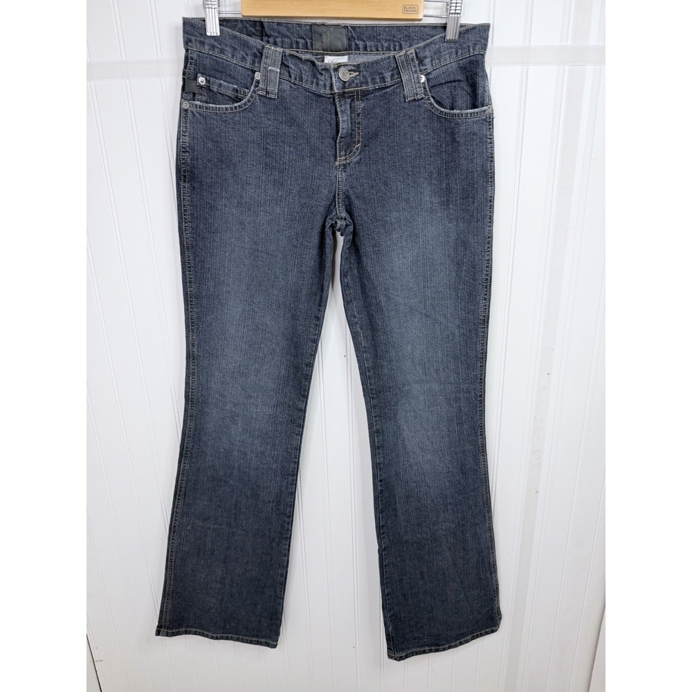 Fire‎ Bootcut Jeans Women Size 11 Blue Dark Wash Stretch Denim USA F1050-51